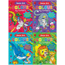 Kids Colouring Collection: 8-Book Set (Color by Numbers)