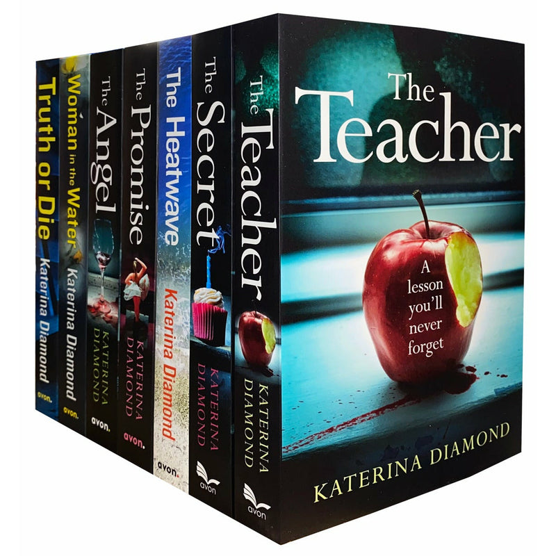 Katerina Diamond Collection: 7-Book Set (Including The Teacher, The Secret, The Angel, The Promise, Truth or Die, Woman in the Water, and The Heatwave)