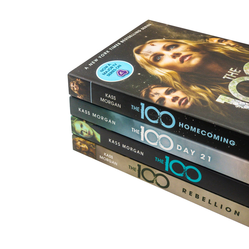 Kass Morgan's The 100 Series: 4-Book Collection (The 100, The 100: Day 21, Homecoming, Rebellion)