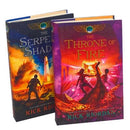 The Kane Chronicles: 2-Book Collection by Rick Riordan (The Serpent's Shadow, The Throne of Fire)