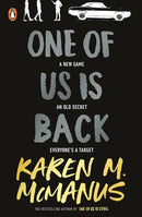 Karen M McManus Collection 4 Books Set (One of Us is Lying, One of Us is Next, One of Us is Back, Such Charming Liars)