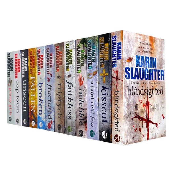 Karin Slaughter’s Will Trent Series 12 Books Collection Set - Triptych, Fractured, Fallen, and More