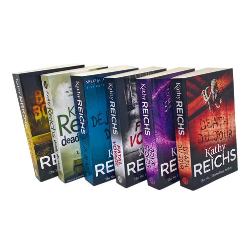 Kathy Reichs: Temperance Brennan Series 1 (6-Book Collection: Deja Dead, Death Du Jour, Deadly Decisions, Fatal Voyage, Grave Secrets, Bare Bones)