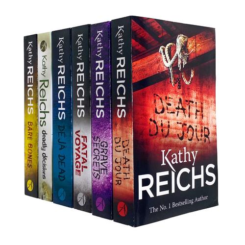 Kathy Reichs: Temperance Brennan Series 1 (6-Book Collection: Deja Dead, Death Du Jour, Deadly Decisions, Fatal Voyage, Grave Secrets, Bare Bones)