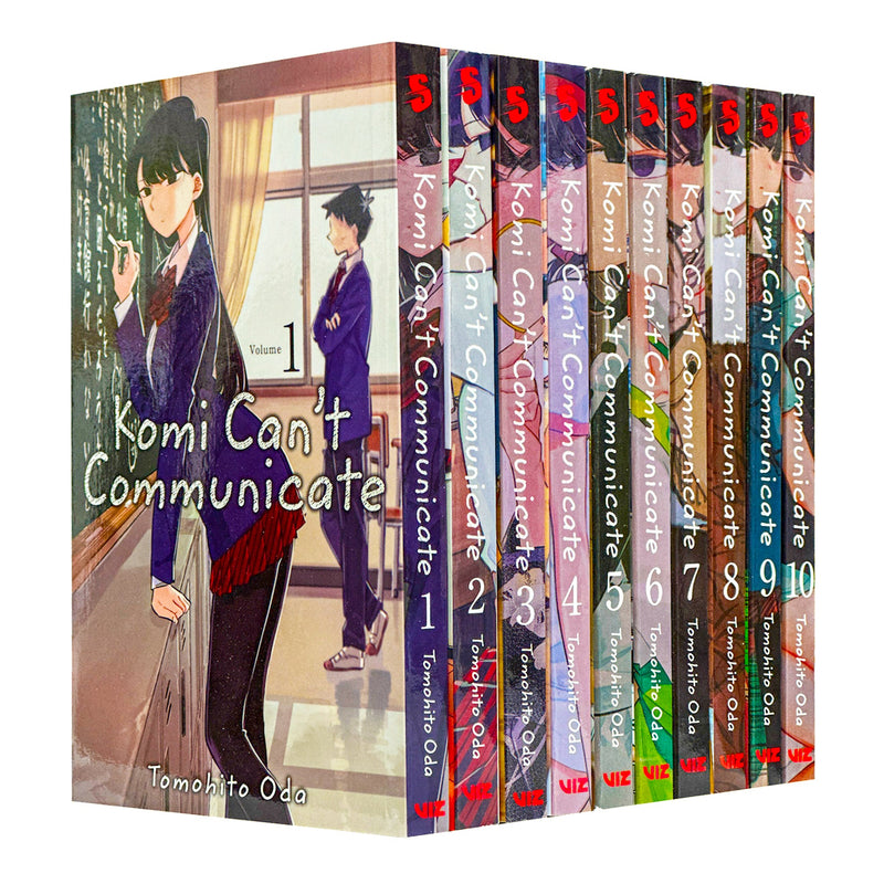 Komi Can't Communicate Collection – Volumes 1-10 Books Set by Tomohito Oda