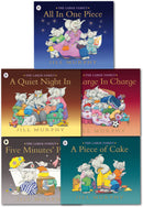 The Large Family Five Minutes Peace 5 Books Set by Jill Murphy