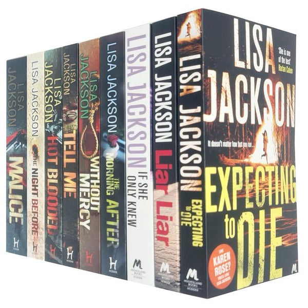 Lisa Jackson: 9-Book Collection (Includes Expecting to Die, Liar Liar, If She Only Knew, The Morning After, Without Mercy, Tell Me, Hot Blooded, and More)