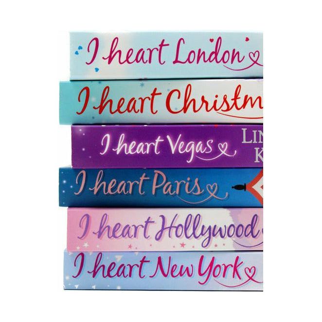 I Heart Series: 6-Book Collection by Lindsey Kelk (I Heart New York, I Heart Hollywood, I Heart Paris, I Heart Vegas, I Heart London, & I Heart Christmas)