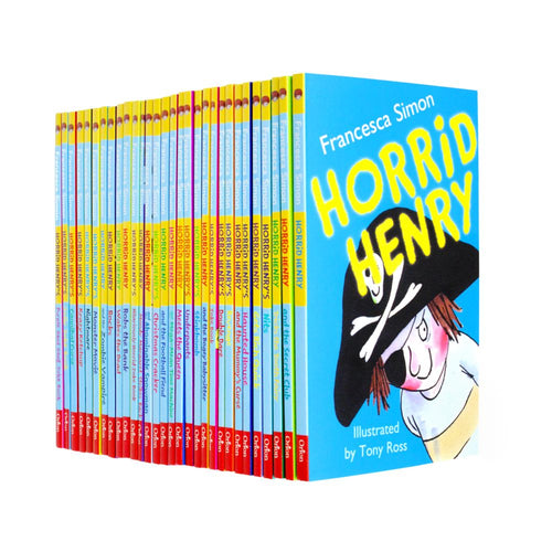 Horrid Henry Complete Story Collection: 30-Book Box Set by Francesca Simon.