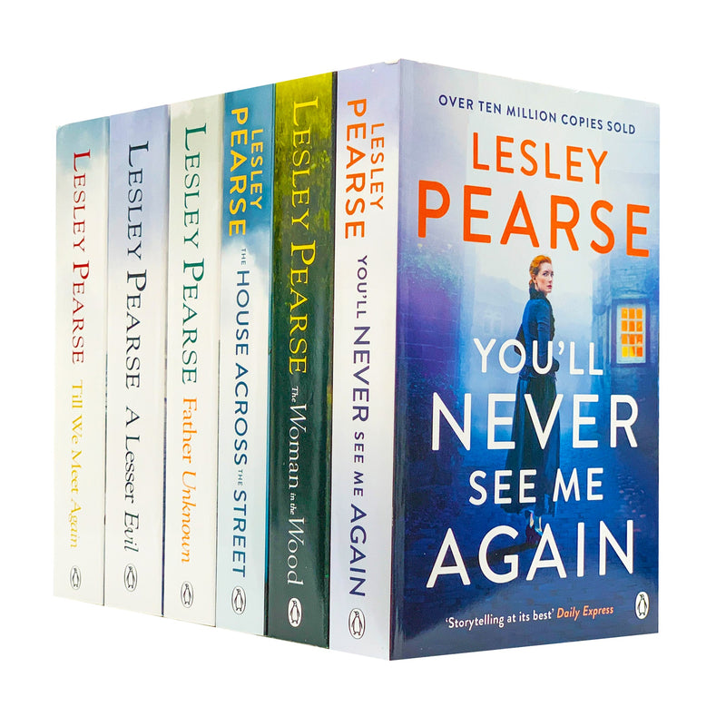 Lesley Pearse Collection – 6 Books Set (Till We Meet Again, A Lesser Evil, Father Unknown, and More)