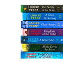 Chief Inspector Gamache Book Series 11-17 Collection 7 Books Set by Louise Penny (The Nature of the Beast, A Great Reckoning, Glass Houses, Kingdom of the Blind, A Better Man, All the Devils Are Here, The Madness of Crowds)