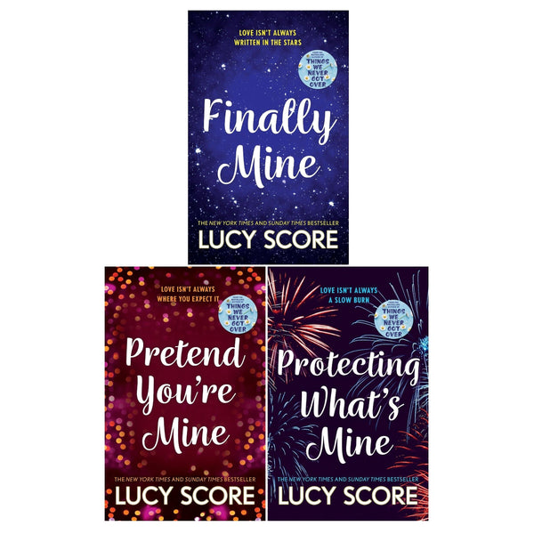 The Benevolence Series 3 Books Collection Set by Lucy Score (Pretend You're Mine, Finally Mine, Protecting Whats Mine)