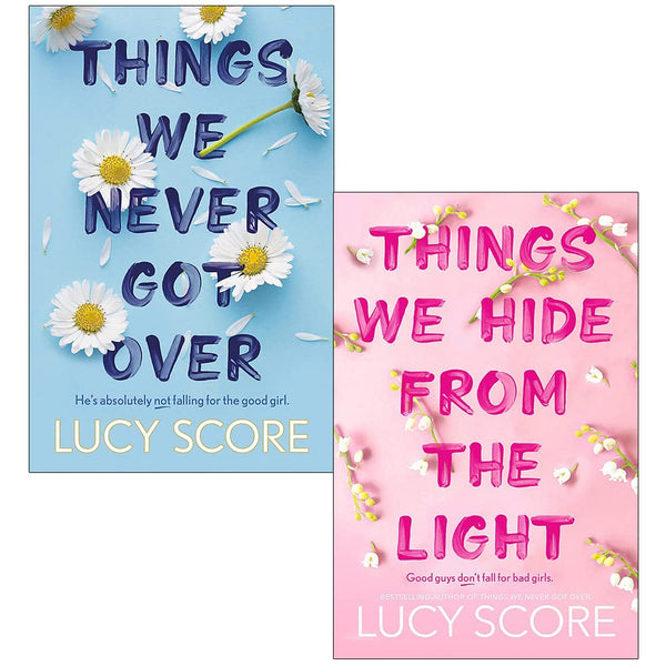 Lucy Score: Knockemout Series - 2 Books Set (Things We Never Got Over, Things We Hide From the Light)