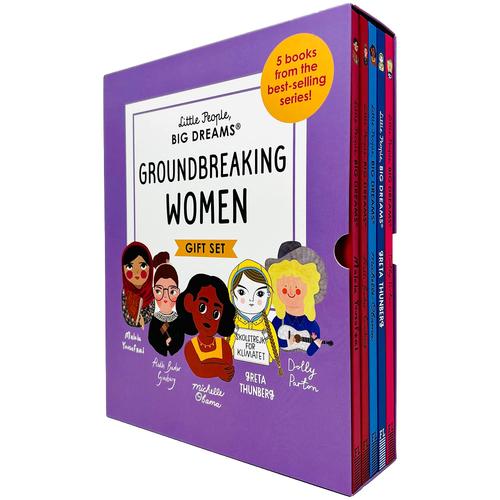 Little People, Big Dreams: Groundbreaking Women - 5-Book Gift Set by Maria Isabel Sanchez Vegara