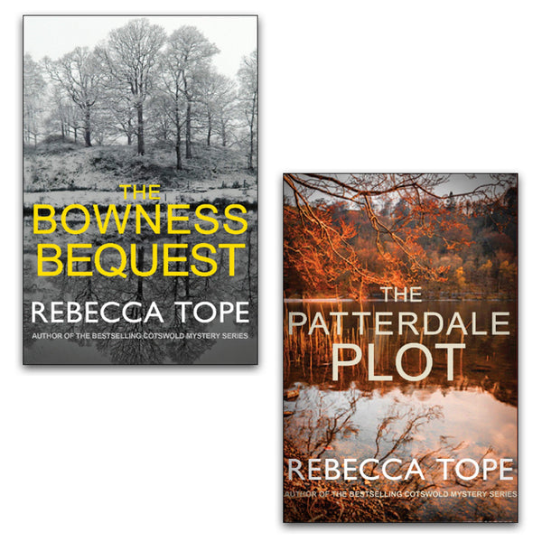 Lake District Mysteries Series: 2-Book Collection by Rebecca Tope featuring The Patterdale Plot and The Bowness Bequest.