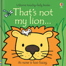 Usborne Touchy Feely: That's Not My Lion by Fiona Watt