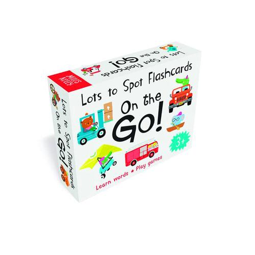 Lots to Spot Flashcards Tray Busy World 4 Pack My food, At Home, On the Go, On the Farm