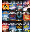 Michael Connelly’s Harry Bosch Series Collection (12 Books: The Black Box, The Crossing, Echo Park, Two Kinds of Truth, The Burning Room, The Overlook & More)