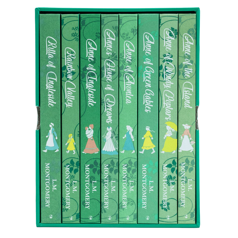 The Complete Collection of Anne of Green Gables 8 Hardback Deluxe Set (Anne of Green Gables, Anne of Avonlea, Anne of Ingleside, Anne of Windy Poplars, Anne of the Island...)