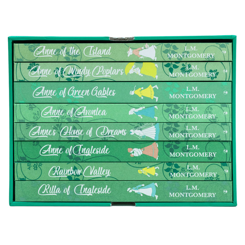 The Complete Collection of Anne of Green Gables 8 Hardback Deluxe Set (Anne of Green Gables, Anne of Avonlea, Anne of Ingleside, Anne of Windy Poplars, Anne of the Island...)