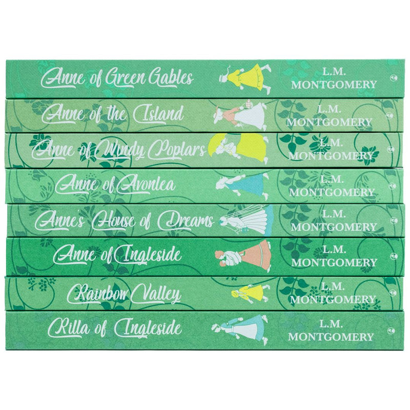 The Complete Collection of Anne of Green Gables 8 Hardback Deluxe Set (Anne of Green Gables, Anne of Avonlea, Anne of Ingleside, Anne of Windy Poplars, Anne of the Island...)