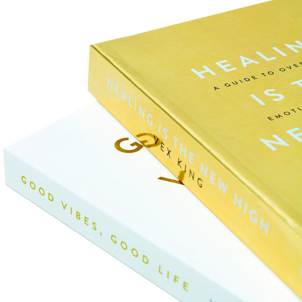 Healing Is the New High & Good Vibes, Good Life 2 Books Collection Box Set by Vex King