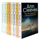 Ann Cleeves' Vera Stanhope Series: 8-Book Collection Set (Telling Tales, Harbour Street, Silent Voices, Hidden Depths)