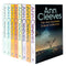 Ann Cleeves' Vera Stanhope Series: 8-Book Collection Set (Telling Tales, Harbour Street, Silent Voices, Hidden Depths)