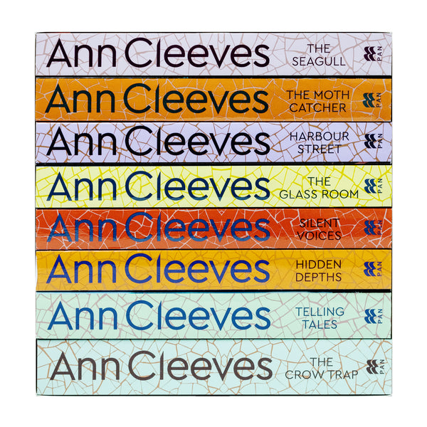 Ann Cleeves' Vera Stanhope Series: 8-Book Collection Set (Telling Tales, Harbour Street, Silent Voices, Hidden Depths)