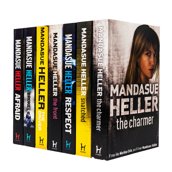 Mandasue Heller 7-Book Collection (Snatched, The Charmer, Respect, The Front, The Driver, Broke, Afraid)