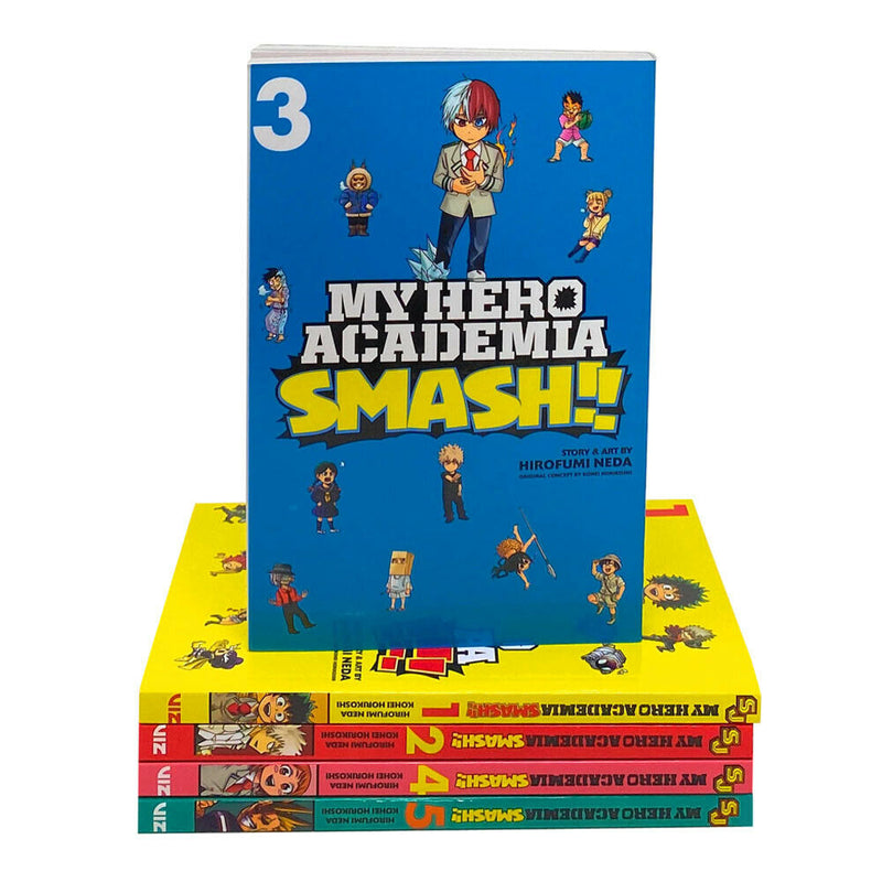 My Hero Academia Smash! Vol. 1-5 Collection by Kohei Horikoshi