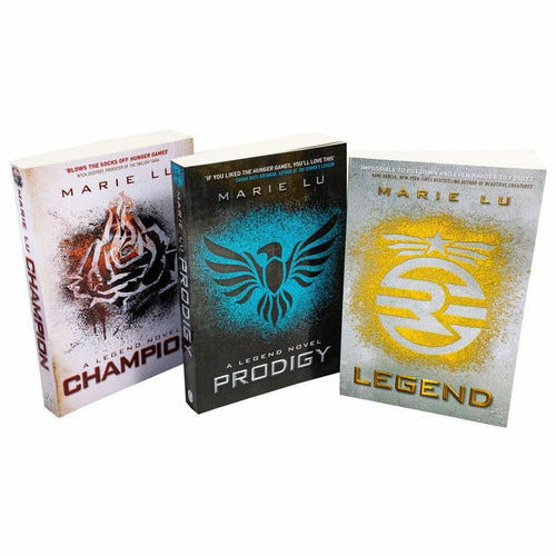 Marie Lu's Legend Trilogy: 3 Books Collection Set (Legend, Prodigy, Champion)