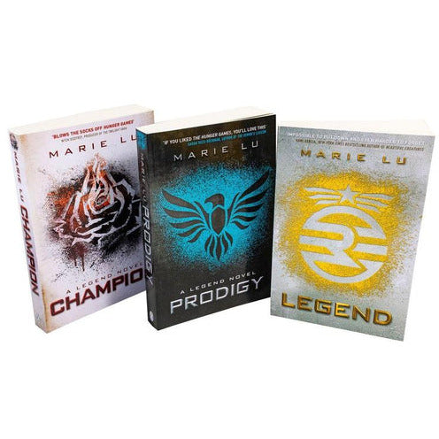 Marie Lu Legend and Young Elite Trilogies – 6 Books Set (Legend, Champion, Prodigy, The Young Elites, The Rose Society, The Midnight Star)