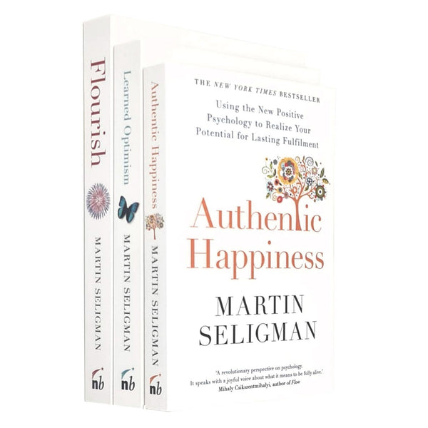 Martin Seligman Collection: 3-Book Set (Flourish, Authentic Happiness, Learned Optimism)