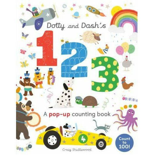 My Very First Pop-Up Library: 3-Book Collection for Ages 0-3 (Includes Alphabets ABC, Numbers 123, Vehicles: Things That Go)