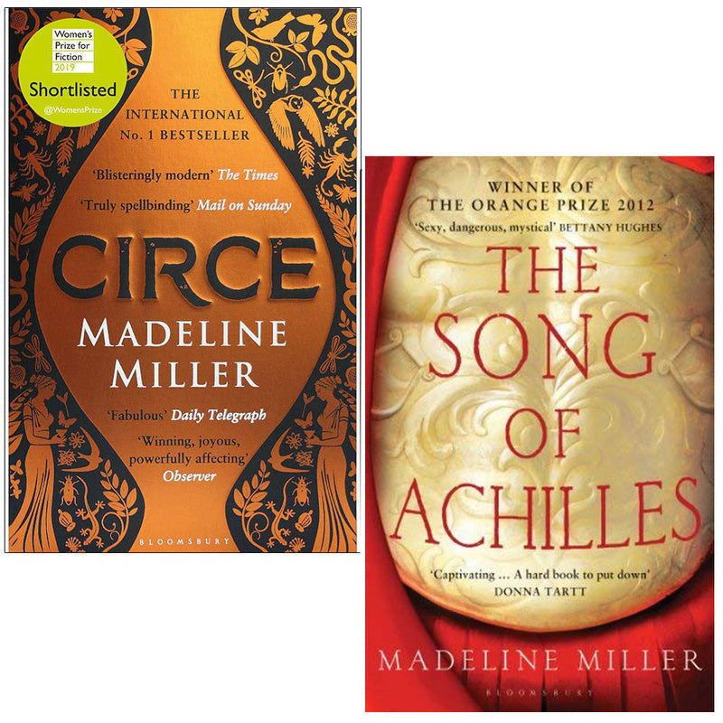 Circe & The Song of Achilles by Madeline Miller – 2 Books Collection