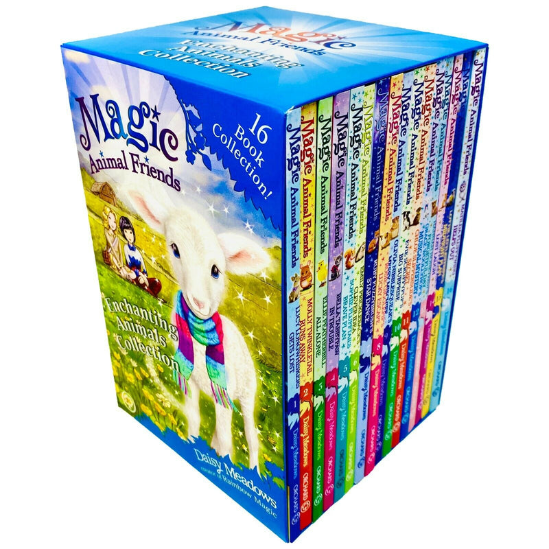 Magic Animal Friends Enchanted Animals Collection 16 Books Box Set by Daisy Meadows (Series 1 - 4)