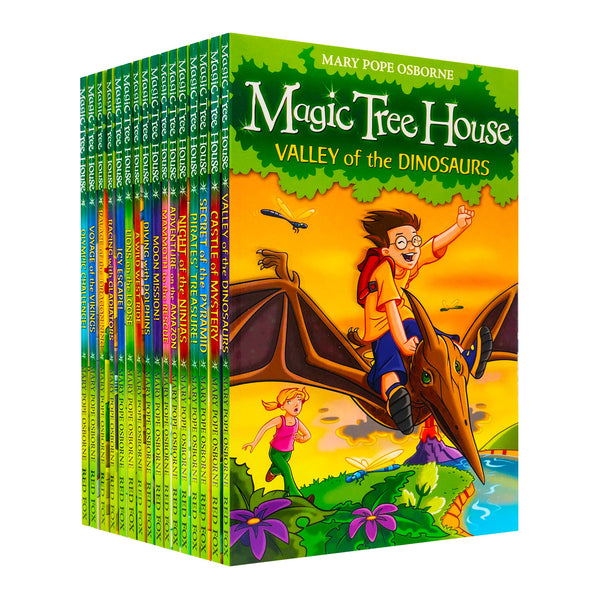 Mary Pope Osborne Magic Tree House Collection 16 Books Set