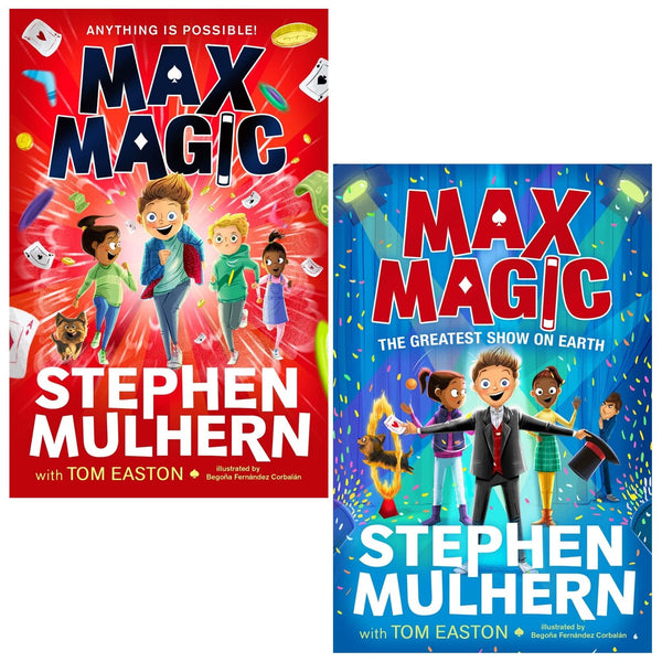 Max Magic Series (2 Books Set) by Stephen Mulhern