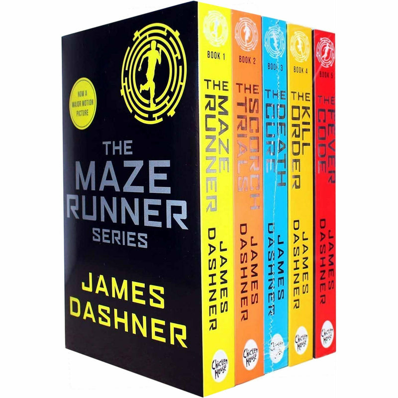 Maze Runner and Hunger Games Collection: 9-Book Set by James Dashner and Suzanne Collins