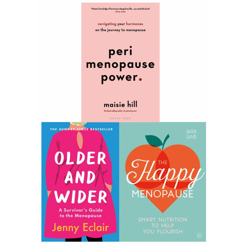 Older and Wider, The Happy Menopause & Perimenopause Power: 3-Book Collection Set