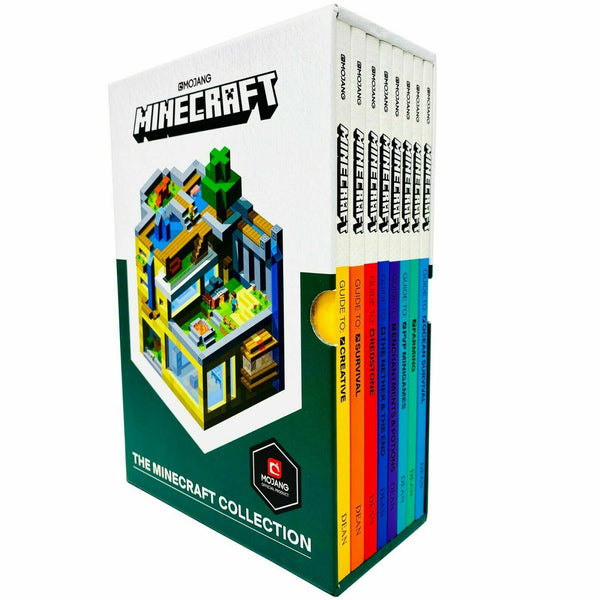 The Official Minecraft Guide – 8 Books Box Set by Mojang