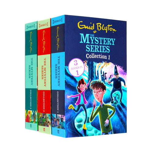 The Mystery Series 9 Titles in 3 Books Set Collection For Children By Enid Blyton