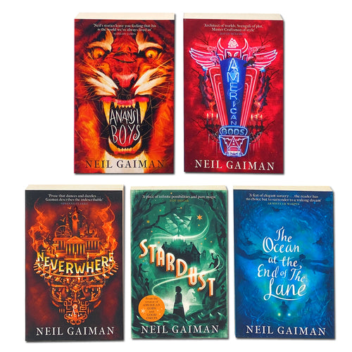 The Neil Gaiman American Gods 5 Books Collection Box Set