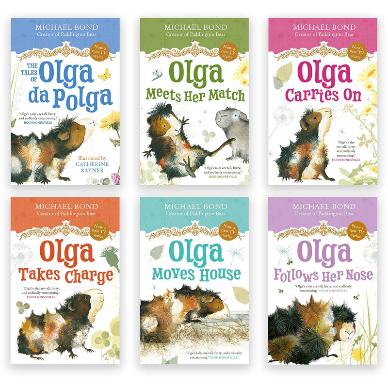 Olga da Polga: 6-Book Collection Set for Ages 5-7 by Michael Bond