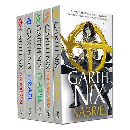 Garth Nix: Old Kingdom Series - 5-Book Box Set (Includes Sabriel, Lirael, Abhorsen, Clariel, Goldenhand)