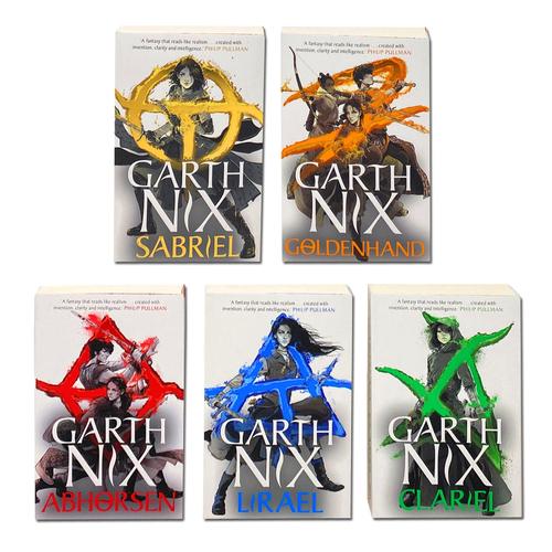 Garth Nix: Old Kingdom Series - 5-Book Box Set (Includes Sabriel, Lirael, Abhorsen, Clariel, Goldenhand)