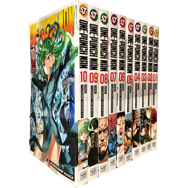 One-Punch Man: 10-Book Collection Set (Volumes 1-10)