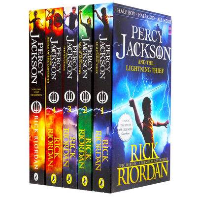 Percy Jackson Ultimate Collection: 5 Books Set by Rick Riordan