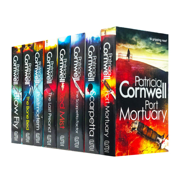 Kay Scarpetta Series: 8-Book Collection by Patricia Cornwell (Scarpetta, Scarpetta Factor, Red Mist, The Last Precinct, and more!)